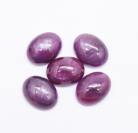 Cabochon ovale rubis naturel 16X12mm taille rouge rubis pierre précieuse cabochon ovale pierre précieuse lâche rubis rouge rosé calibré 13.90 Ct