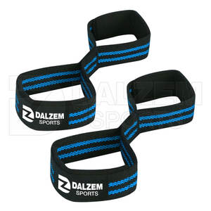 Figure 8 Sangles Gym Workout Fitness Training Logo personnalisé disponible Sangles de poignet puissantes Figure Eight Wraps Produits Offre Spéciale - Product Image 5