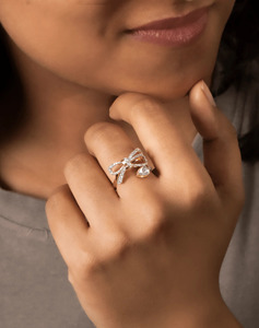 Elegant Wedding Collection 9K Gold Polki Diamond <b>Ring</b> for Women Handmade <b>Indian</b> Bridal Fashion Jewelry <b>Ring</b> - Product Image 2