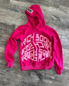 Custom 100% Cotton Winter <b>Tech</b> Fleece Oversized Hoodies & Jogger Suit Set with Puff Printing for Men - Product Image 3