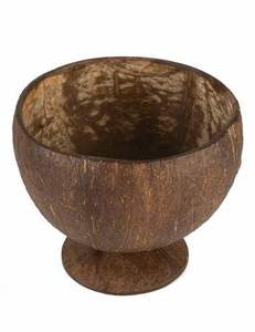 ชามเสิร์ฟมะพร้าวแบบดั้งเดิม ทำด้วยมือจากเปลือกมะพร้าวธรรมชาติ เหมาะสำหรับเสิร์ฟอาหารในงานเทศกาลทางวัฒนธรรม - Product Image 4