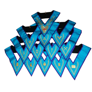 บริการ OEM ODM Masonic Regalia Master Mason Craft เจ้าหน้าที่ยศจังหวัด ASSR ปลอกคอ Freemason พิธีกรรมสก็อตที่กำหนดเอง - Product Image 6