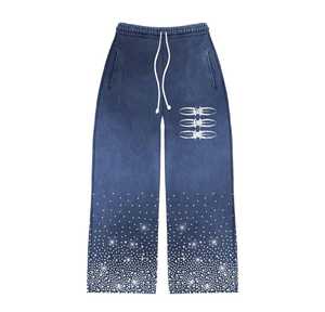 เสื้อวอร์มมีฮู้ดและกางเกงจ๊อกกิ้งชุดวอร์ม2ชิ้นสำหรับนักวิ่งชุดแนวสตรีทแวร์แบบวินเทจ - Product Image 2