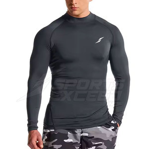 Custom Made MMA Rash Guard Nouveau Design MMA Rash Guard Spandex Polyester MMA Rash Guard - Product Image 1