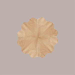 Hojas de Envoltura Redondas de Tela No Tejida Biodegradable para Palomas de Pascua, Color Natural, 10 cm de Diámetro, 10 Unidades - Product Image 4