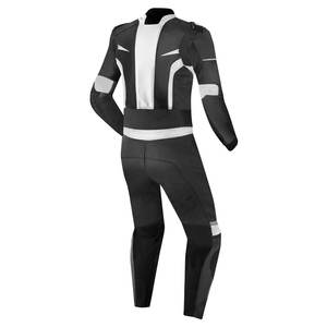 Traje de moto de cuero de ajuste universal con armadura CE ajustable para seguridad - Product Image 3