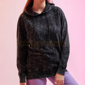 Vêtements délavés à l'acide Sweats à capuche pour femmes à séchage rapide Sweats à capuche pour femmes à manches longues Sweats à capuche pour femmes - Product Image 4