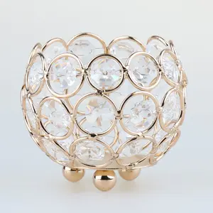 Vela de cristal de diseño popular más vendida, centro de mesa votivo para eventos y bodas, Decoración de mesa moderna de alta calidad - Product Image 4