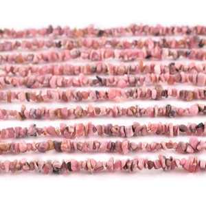 Perle de puces lisses non coupées de Rhodochrosite naturelle brillante de qualité supérieure avec finition faite à la main forme unique pour la fabrication de bijoux et d'artisanat - Product Image 5