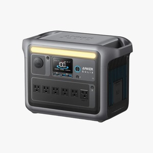 สถานีไฟฟ้าพกพา Anker Solix คุณภาพสูง เกรดอุตสาหกรรม 1000W พร้อมช่องจ่ายไฟหลายช่อง หน้าจอแสดงผลดิจิตอล รับผลิตแบบ OEM/ODM ตามความต้องการ - Product Image 3