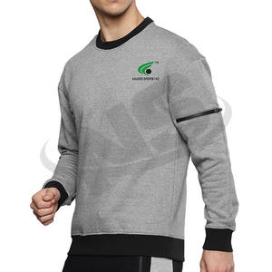 Sudadera de mezcla de algodón básico Premium para hombre, traje liso suelto, ropa de invierno personalizable, sudaderas de proveedor de Pakistán - Product Image 4