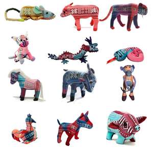 Offres spéciales unisexe jouets et loisirs fait à la main brocart Mong Sapa ethnique singe-jouets en peluche - Product Image 3