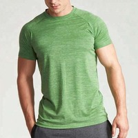 95% coton 5% Spandex personnalisé logo privé vêtements d'entraînement vêtements de sport vêtements de Fitness plaine blanc hommes t-shirts