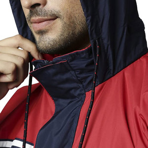 Vestes de pluie d'extérieur en nylon pour hommes, vestes de pluie à capuche en maille intérieure de couleur unie pour hommes - Product Image 4