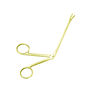 Meilleure chirurgie ORL Forceps droit ORL Takahashi Forceps droit couleur or 5x10mm - Product Image 3