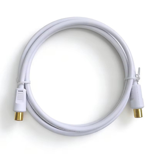 Câble coaxial RF femelle-mâle de 9,5 mm, conducteur en cuivre massif, connecteur de type F pour télévision par câble, récepteur satellite - Product Image 4