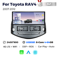 NaviFly MS, écran tactile Android 2K le plus récent pour Toyota RAV4 2007-2012, prend en charge la caméra de recul, le DVR, la caméra 360°