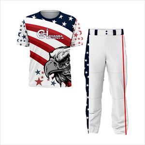 Uniformes de Softbol Personalizados Profesionales, 100% Poliéster, Unisex, para Adultos, Venta al Por Mayor, Sublimación, Ropa de Equipo Transpirable - Product Image 1