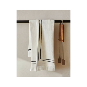 Paño de Cocina JAI de Algodón Estampado Azul, Ultra Suave, Duradero, de Secado Rápido, 100% Algodón Orgánico con Certificado GOTS, Bordado - Product Image 2