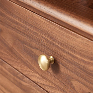 Warm Brown <b>Solid</b> <b>Wood</b> Rectangle Writing <b>Desk</b> with Smooth Worktop Drawer Storage 1-Year Warranty - Product Image 2