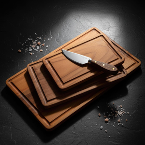 Tabla de Cortar de Madera Maciza de Alta Calidad, Tabla de Cortar de Madera Duradera para las Necesidades de Cocina - Product Image 1