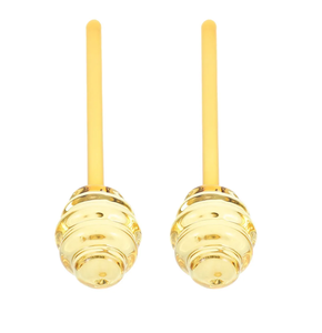 ช้อนตักน้ำผึ้งทองเหลืองผสมน้ำผึ้งทำด้วยมือช้อนคนผสมน้ำเชื่อมช้อนน้ำผึ้งทองเหลือง - Product Image 2