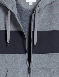 Sweat à capuche zippé complet pour hommes Sweat à capuche surdimensionné hiver unisexe personnalisé blanc Sweat à capuche zippé chaud Polyester Sweat à capuche lourd pour hommes - Product Image 3