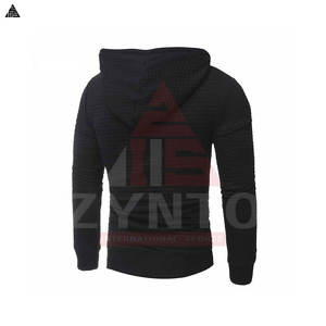 Service OEM, sweat à capuche en molleton de haute qualité avec logo personnalisé, créez votre propre design, sweat à capuche en molleton mélangé de coton et logo pour hommes - Product Image 2