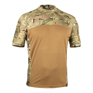 Camiseta de Manga Corta para Hombre P1G con Tela Transpirable de Secado Rápido, Ajuste Ergonómico, Detección de Agujas, 100% Poliéster, Camuflaje LACERTA - Product Image 1