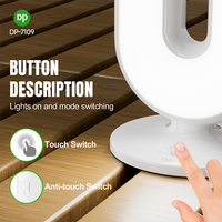 SMD LED wiederauf ladbarer Ring Not licht Camping Licht Nachtlicht Touch Switch Solar Aufladung mit Griff