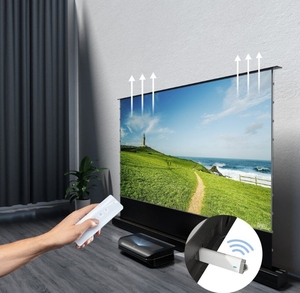 AWOL Visionn-Écran ALR-F210C projecteur ALRR pour planchers motorisés de 100 pouces - Product Image 2