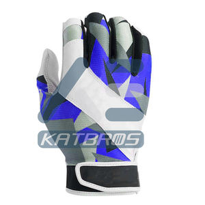 Gants de frappe de baseball personnalisés de haute qualité Signature OEM, édition adulte avec prise en main en cuir améliorée - Product Image 2