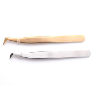 Pinzas Profesionales de Acero Inoxidable para Extensión de Pestañas, Punta de Fibra, Agarre Perfecto, Antideslizantes, Duraderas - Product Image 5