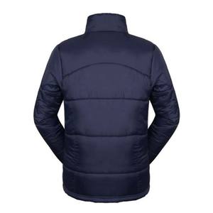 Chaqueta de Lona Acolchada Cortavientos para Hombre 2025, Estilo Casual, Color Sólido, Cuello Alto, Cierre de Cremallera, para Invierno y Actividades al Aire Libre - Product Image 2