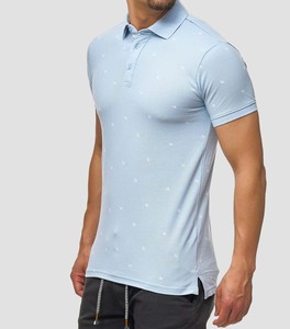 Top été vente hommes pour T-Shirt Jersey 100% coton à manches courtes Logo imprimé personnalisé respirant coupe ample - Product Image 3