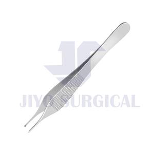 Adson 1x2 Pince à tissu dentaire Pince chirurgicale manuelle de précision en acier inoxydable pour saisir et maintenir les tissus - Product Image 2