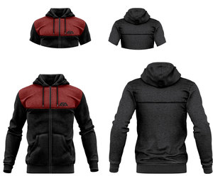 Sweat à capuche pour homme en coton biologique personnalisé de haute qualité unisexe Streetwear à capuche brodée décontracté hiver Designer imprimé polaire - Product Image 4