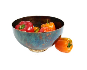 Nouveau bol unique Bol en aluminium Ustensiles de cuisine Vaisselle à manger Nouveau design Bol décoré pour la maison Fournisseur de fabricant en gros - Product Image 3
