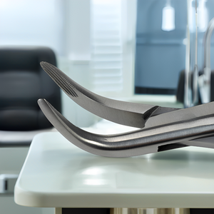 คีมทันตกรรมแบบโค้งงอสำหรับสัตวแพทย์ชิ้นส่วนรากฟันที่มีการบุกรุกน้อยที่สุดอุปกรณ์สำหรับทำความสะอาดฟัน - Product Image 4