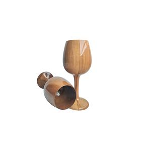 Copa de vino de madera y artículos de fiesta para beber, vasos de vino para fiesta de boda, para uso hecho a mano - Product Image 1