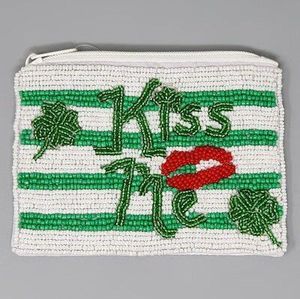 Mignon artisanat de haute qualité Premium élégant petit portefeuille sac saint valentin perlé coeur broderie artisanat Hiba couture - Product Image 6