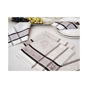 Máquina de café de tienda de té de leche Premium personalizada gris sólido trapo especial limpieza absorbente de agua servilletas cuadradas limpiadores domésticos - Product Image 5