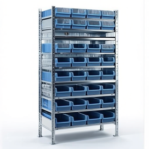 H2000xW1000xD300mm Add-On Storage Rack & Shelving <b>Unit</b> with 14 Steel <b>Shelves</b> 56 X 2 - Product Image 2