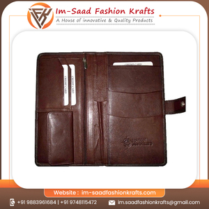 Organizador de Viaje de Cuero para Efectivo, Tarjetas y Otros Documentos Pequeños - Product Image 5