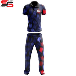 Costume de maillot de cricket personnalisé en gros, sport par sublimation, concevez votre propre uniforme de cricket - Product Image 1