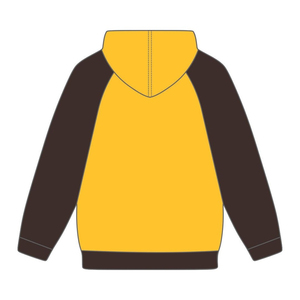 Iota phi theta เสื้อมีฮู้ดแขนแร็กแลนเสื้อสวมหัวสีทองเสื้อผ้าคอตตอนผสมลายพี่น้องกรีกออกแบบได้ตามต้องการจาก Divine hbcu - Product Image 3