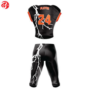 Maillot de football américain pour jeunes Sublimation Made Tops de football américain à séchage rapide - Product Image 3