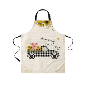 Delantal de cocina con logotipo personalizado, 100% de algodón, suministro a granel, cubierta de cocina sin mangas, delantal sin mangas de cocina personalizado - Product Image 5