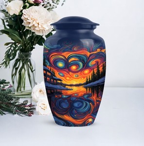 โกศบรรจุอัฐิสำหรับผู้ใหญ่เพศชาย เป็นมิตรกับสิ่งแวดล้อม ทนทาน ความจุ 220 คิวบิกอินช์ - Product Image 4