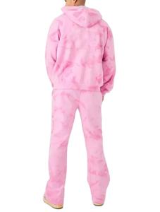 ชุดวอร์มลำลองผู้ชายดีไซน์ล่าสุด ล้างสีแบบแอซิด คุณภาพสูง ระบายอากาศได้ดี สวมใส่สบาย ผ้าฝ้าย 100% น้ำหนักเบา ขายดีประจำฤดูใบไม้ร่วง - Product Image 1